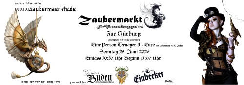 Zaubermarkt Sonntag Teenager Ticket8